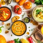 soupes aux légumes respectant les recommandations nutritives