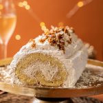 Bûche blanche de Noël
