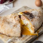 Calzone poireaux saumon fumé