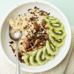 porridge kiwi & amandes