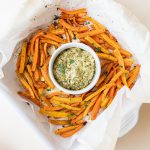 frites de carottes au parmesan