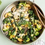 Gnocchis aux légumes verts et parmesan