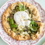 Tarte rustique & burrata