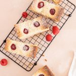 financiers à la framboise